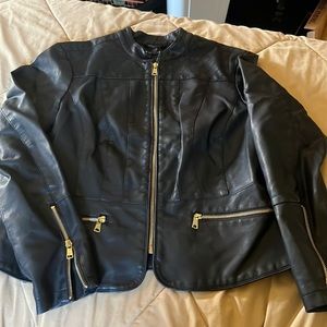 Leather jacket